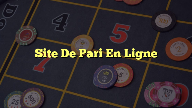 Site De Pari En Ligne