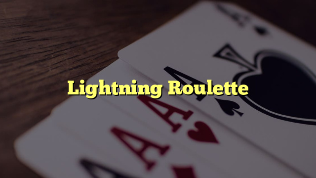 Lightning Roulette