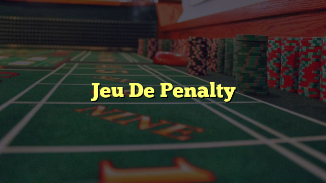 Jeu De Penalty