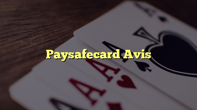 Paysafecard Avis