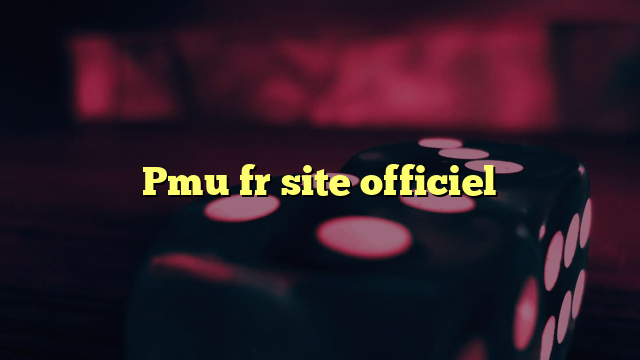 Pmu fr site officiel